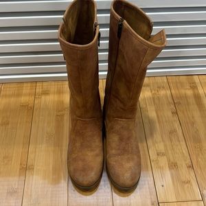 Lucky brand UG-WILLA boots. WALNUT OBERYN Size 2M